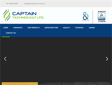 Tablet Screenshot of captaintechnocast.com